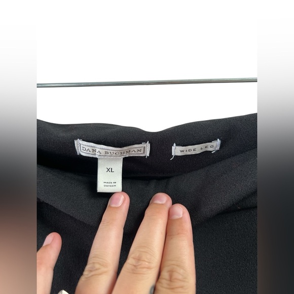 Dana Bachman wide leg crop black pants - Picture 3 of 5